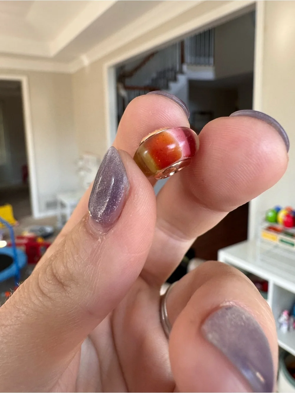 New Sunset Murano Charm